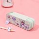 ins cartoon pencil case cute astronaut double-layer pencil case